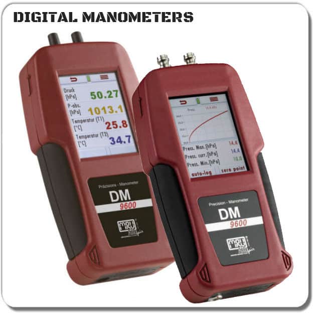 MRU Instruments Manometers Digital Manometers